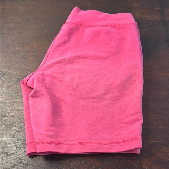 Danskin Pink Athletic Shorts with Elastic Waistband Sz 4/6 - Picture 11 of 11